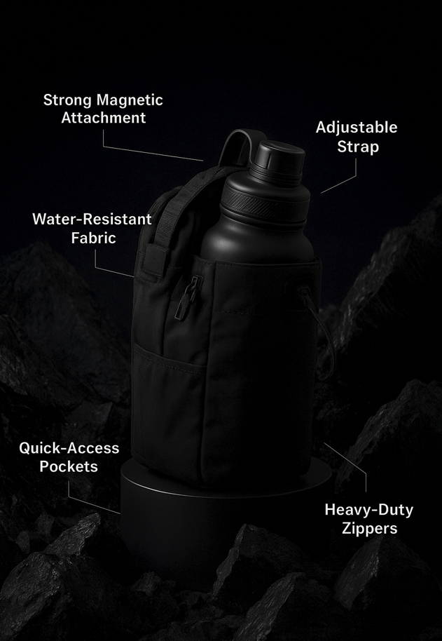 SteelForm™ Magnetic Gym Bag