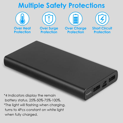 AquaBeatz Large-Capacity Portable Power Bank