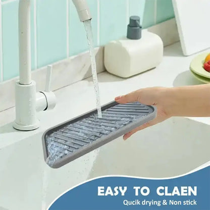 RinseNest Silicone Sponge Holder and Drying Mat