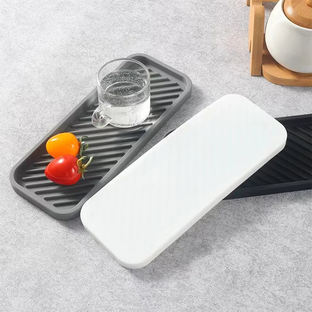 RinseNest Silicone Sponge Holder and Drying Mat